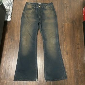 Balenciaga Mud flare jeans